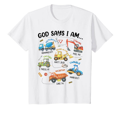 Kids' Divine Builder Bible Verse Tee