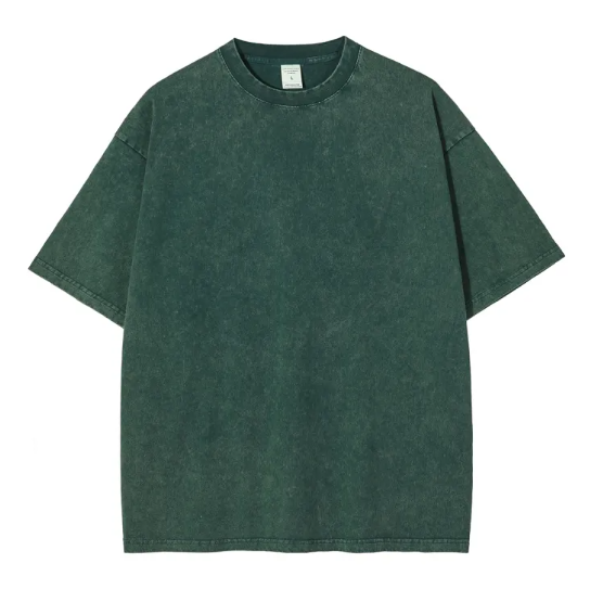Batik Crew Neck Cotton T-Shirt