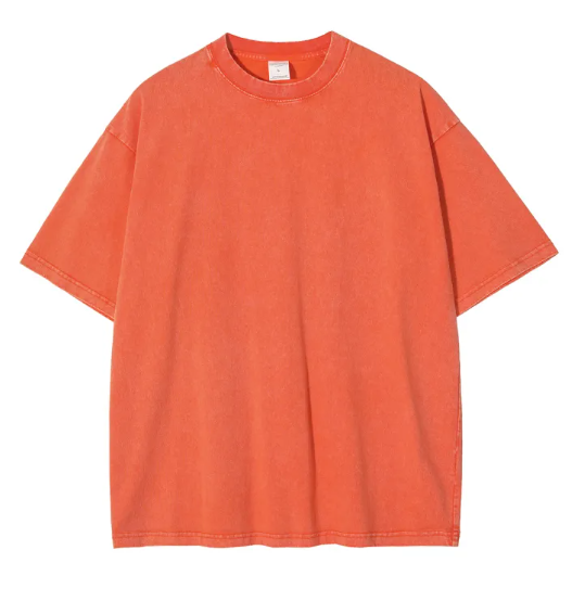 Batik Crew Neck Cotton T-Shirt